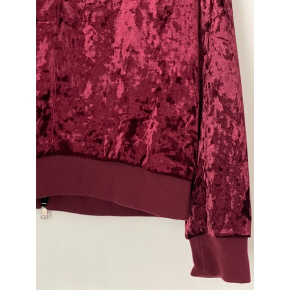 Ashley Outwear 26 International Velvet Full Zip Bomber Jacket Size XL NEW - Picture 9 of 16